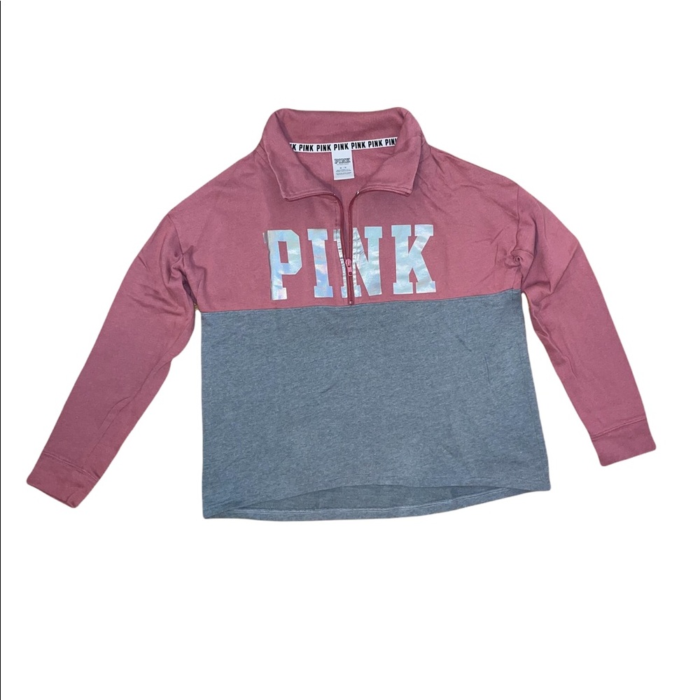 PINK Quarter Zip Sweatshirt